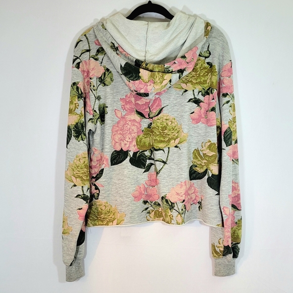 H&M Floral Hooded Sweatshirt - Picture 5 of 7
